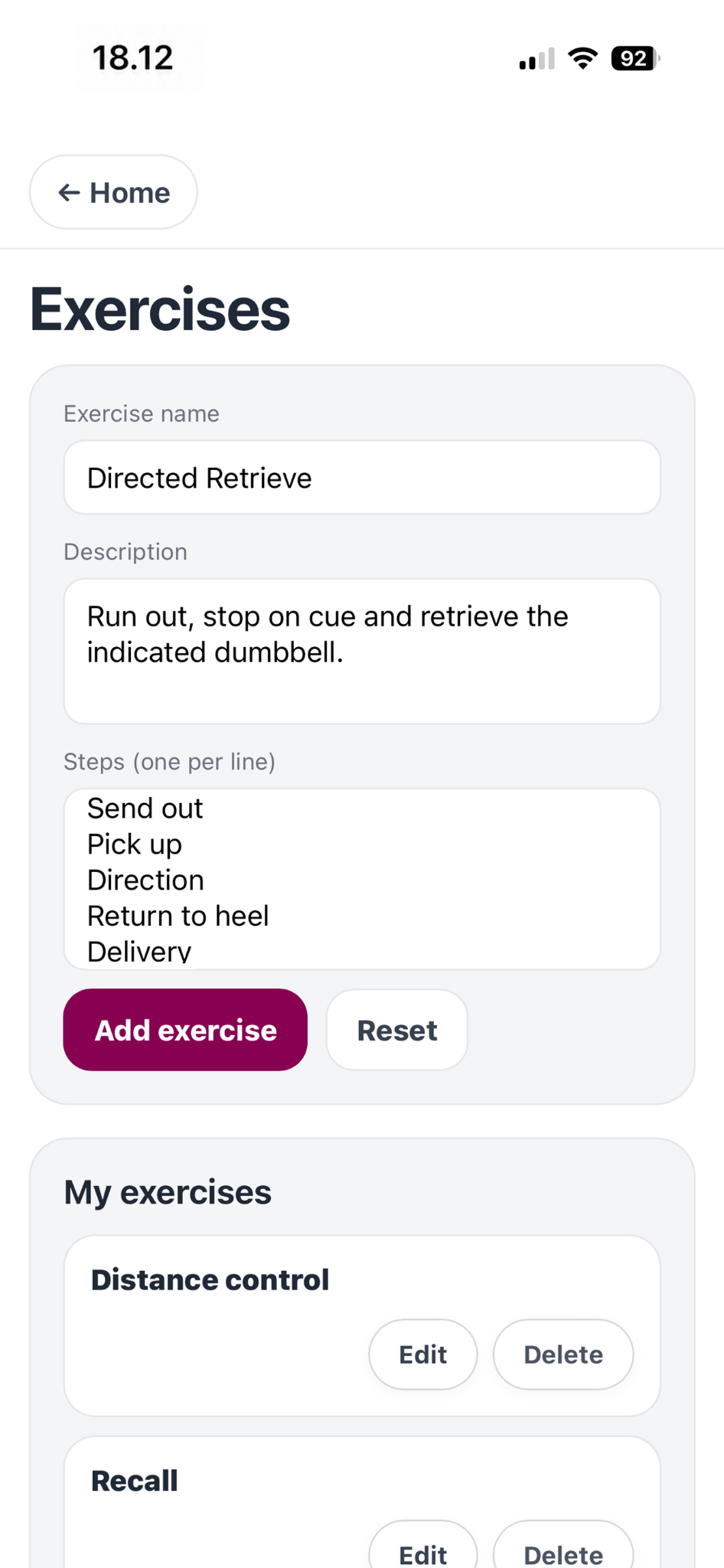 Exercises