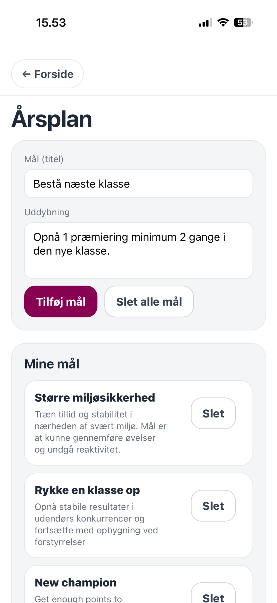 Årsplan